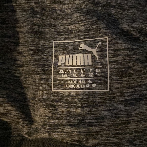 Women’s Puma Leggings Grey Large NWOT - Picture 3 of 3